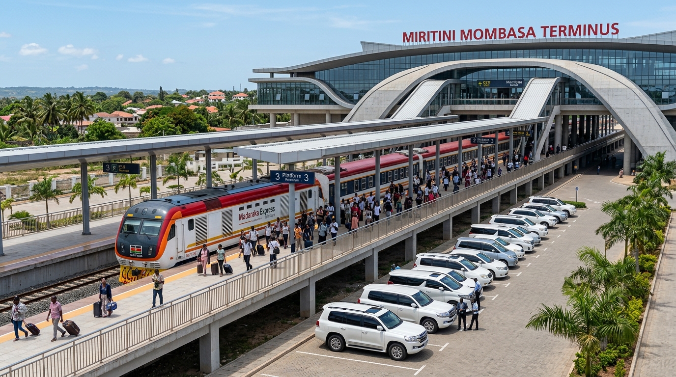 Mombasa SGR Terminus to Diani Beach: Train Timings, Fares & Transfer Guide